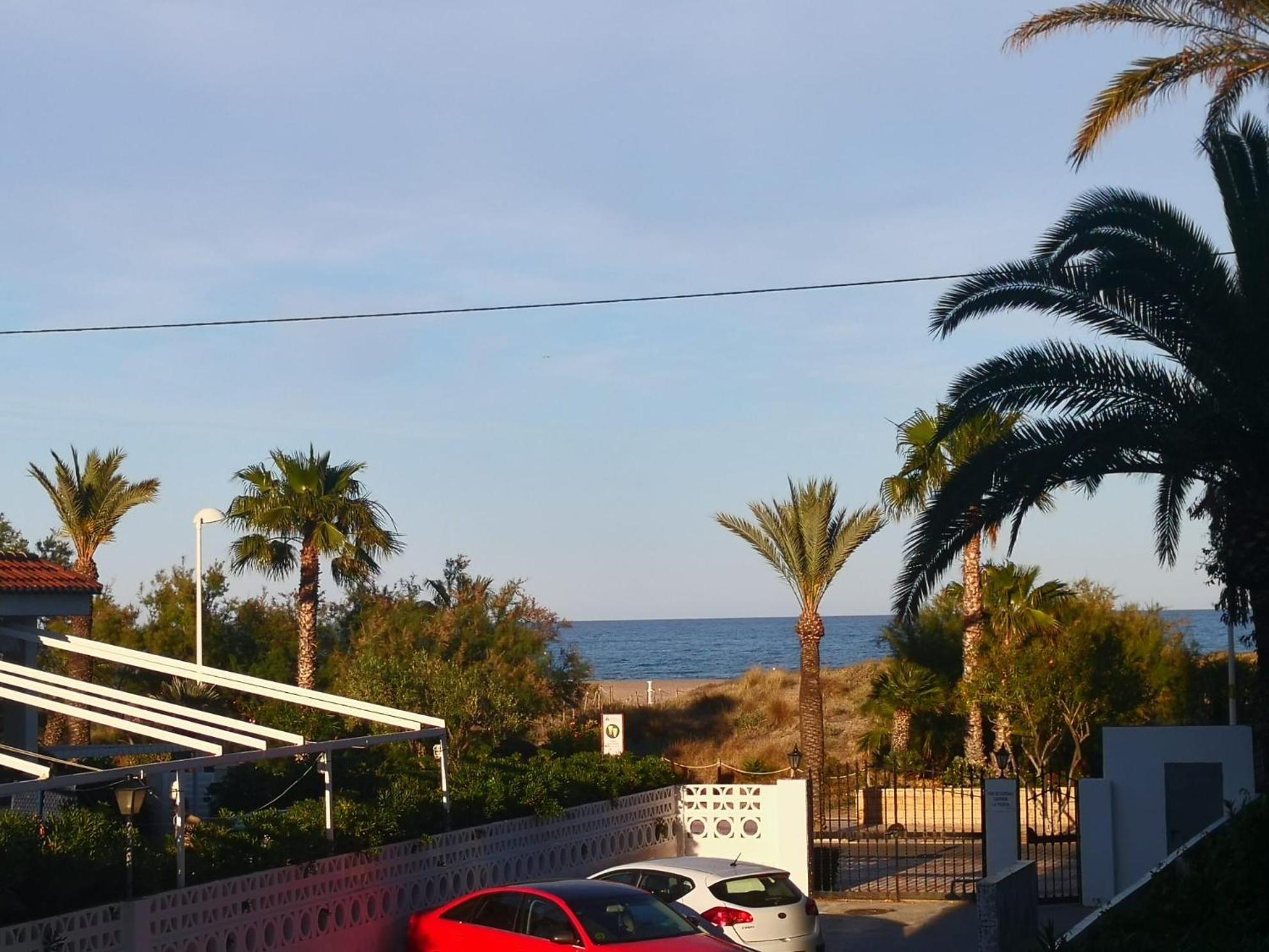Sea View Apartment, First Line On The Beach, Remote Work Canet d'En Berenguer Dış mekan fotoğraf